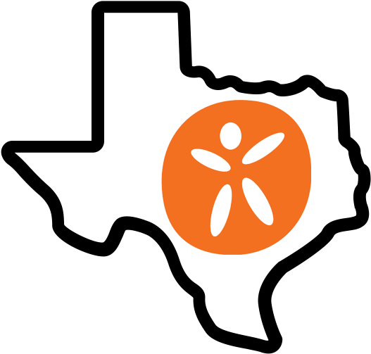 Texas Outline - Texas Outline With Heart Clipart (600x600), Png Download