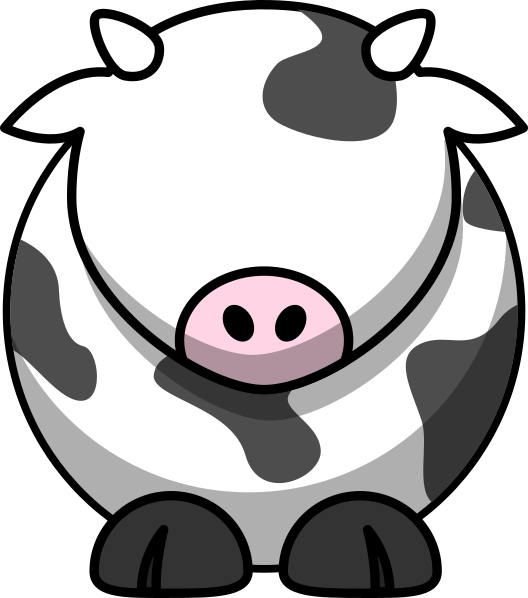 Cow With No Eyes Clipart (528x598), Png Download