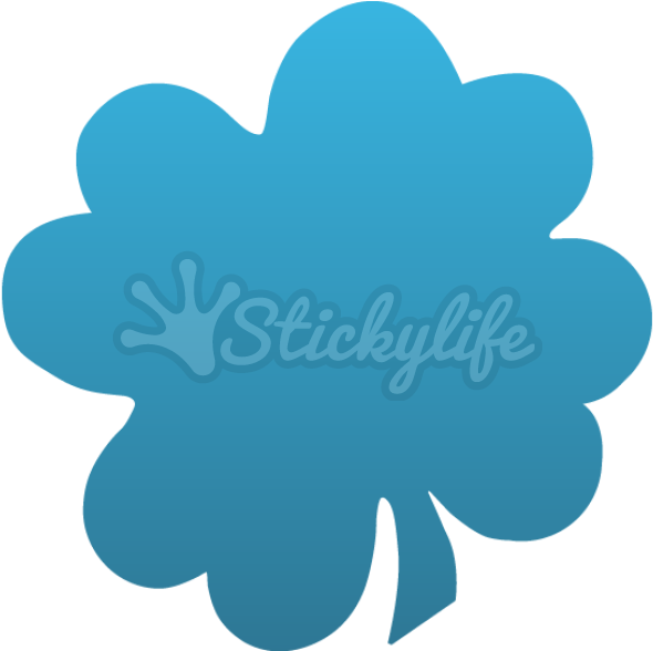 4-leaf Clover Decal - Illustration Clipart (940x587), Png Download