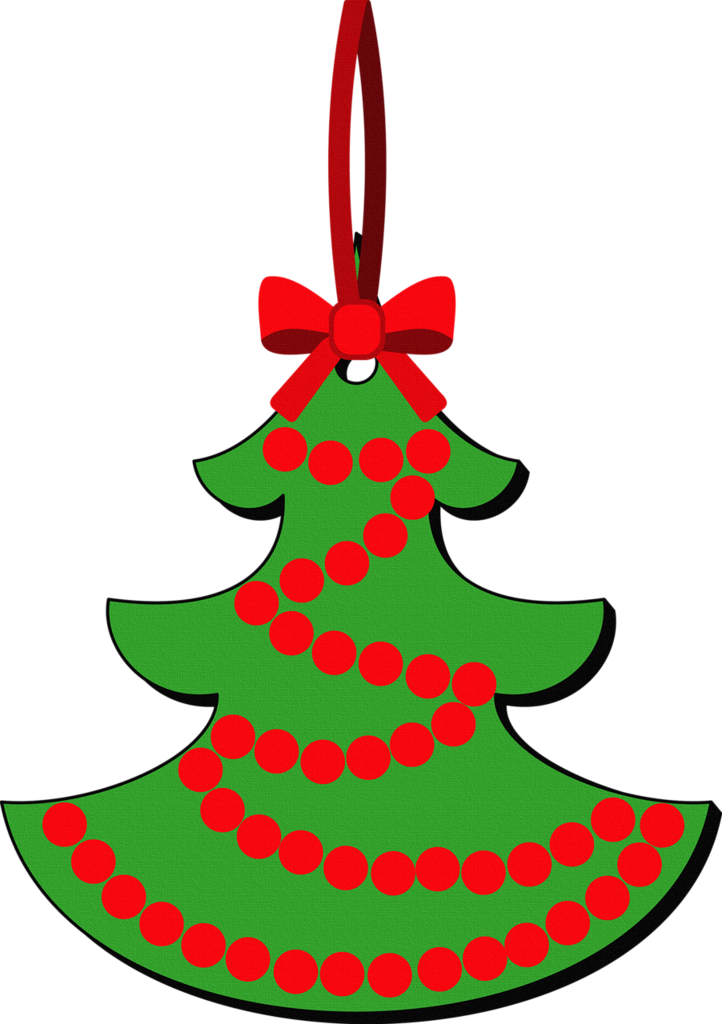 Christmas Tree Clipart (722x1024), Png Download