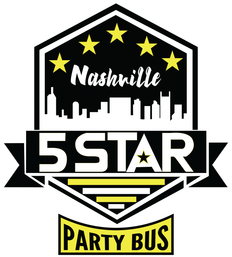 Nashville 5 Star Party Bus Tours - 5 Star Party Bus Of Nashville Clipart (768x850), Png Download