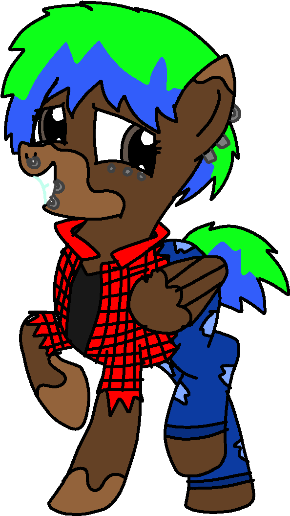 Sparklebrush, Lollipop Chainsaw, Oc, Oc Only, Safe, - Cartoon Clipart (691x1155), Png Download