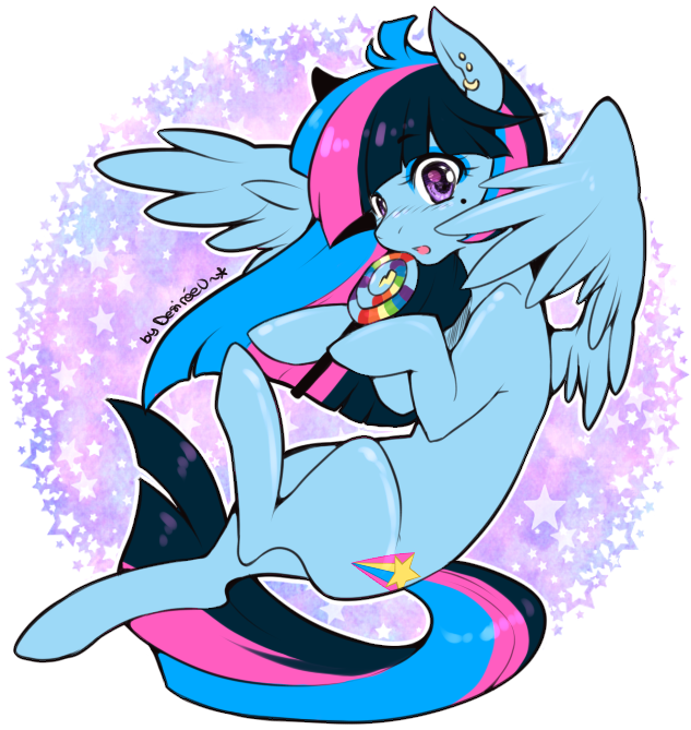 Chocoberrylollipop, Candy, Food, Lollipop, Oc, Oc - Cartoon Clipart (700x700), Png Download