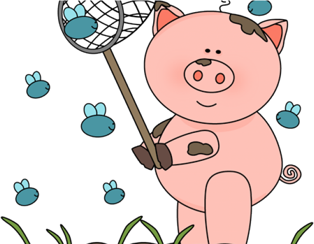Mud Clipart Cute Pig - Clip Art - Png Download (640x480), Png Download