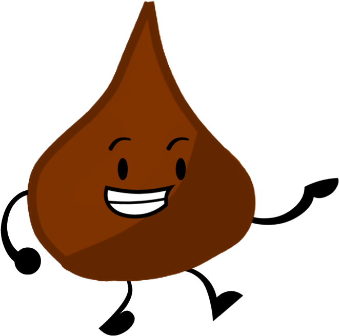 Kissing Clipart Hershey Kisses - Hershey Kiss Cartoon - Png Download (682x690), Png Download