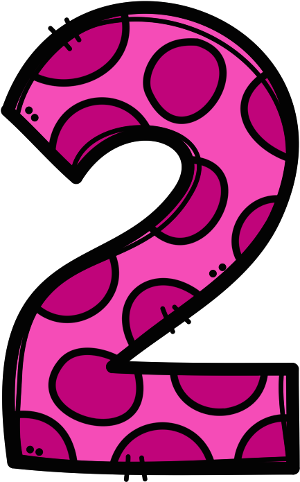 Double Pink Spot 1 Double Pink Spot 2 Clipart (566x788), Png Download