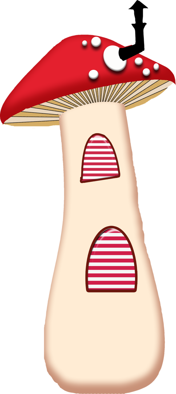 ‿✿⁀shrooms‿✿⁀ - Mushroom Clipart (572x1280), Png Download