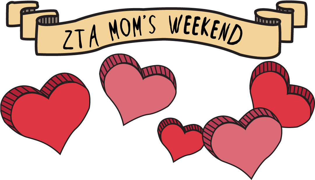 Series Of Snapchat Filters For Zta Sorority At The - Illustration Clipart (1080x1920), Png Download