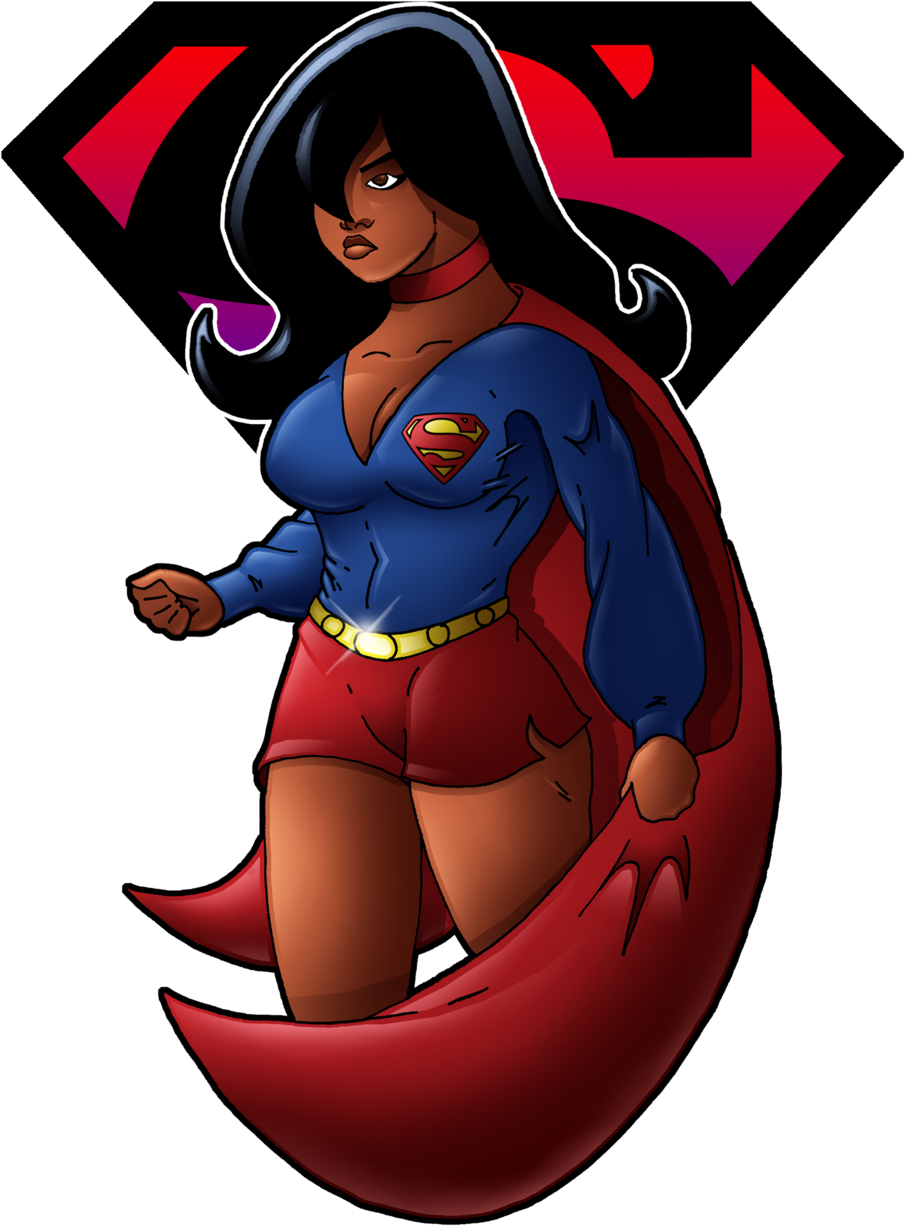Codes For Insertion - Supergirl Black Skin Clipart (1024x1325), Png Download