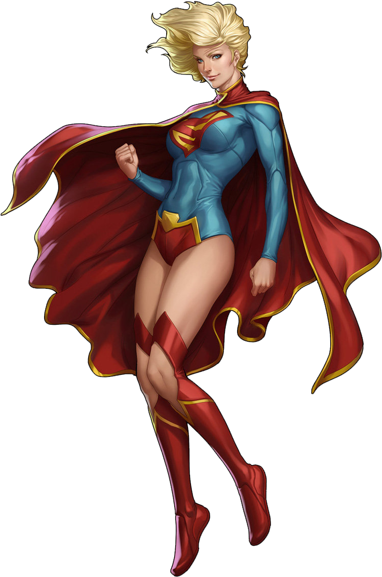 Supergirl - New 52 Supergirl Clipart (800x1200), Png Download