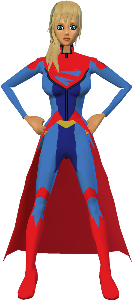Argo El Supergirl - Costume Clipart (450x1000), Png Download