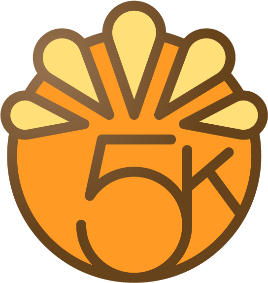 This Was The First Apple Watch Badge - Apple Watch Thanksgiving 2017 Clipart (600x600), Png Download