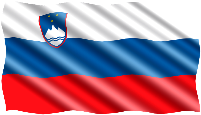 Happy Statehood Day, Slovenia - Bandera De Eslovenia Png Clipart (960x540), Png Download