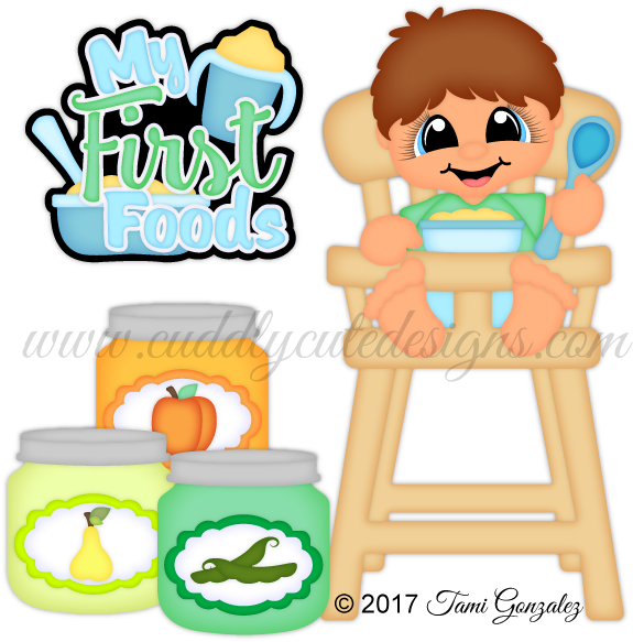My First Foods - Portable Network Graphics Clipart (600x600), Png Download