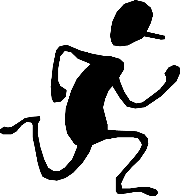 Screen Bean Running Clipart - Png Download (579x629), Png Download