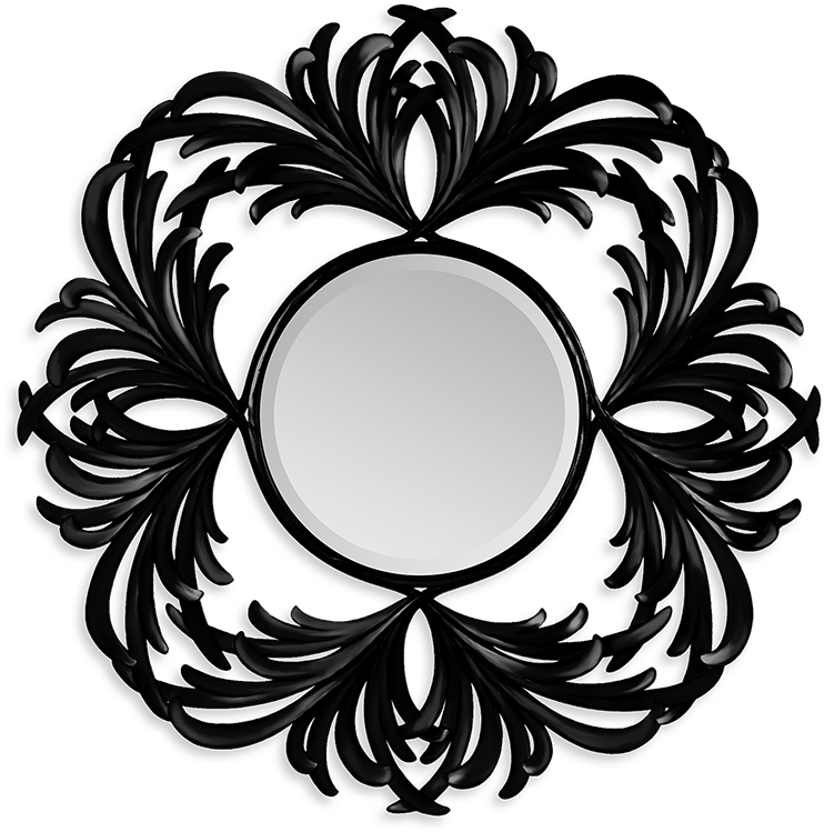 Palm Beach Mirror - Mirror Clipart (800x800), Png Download