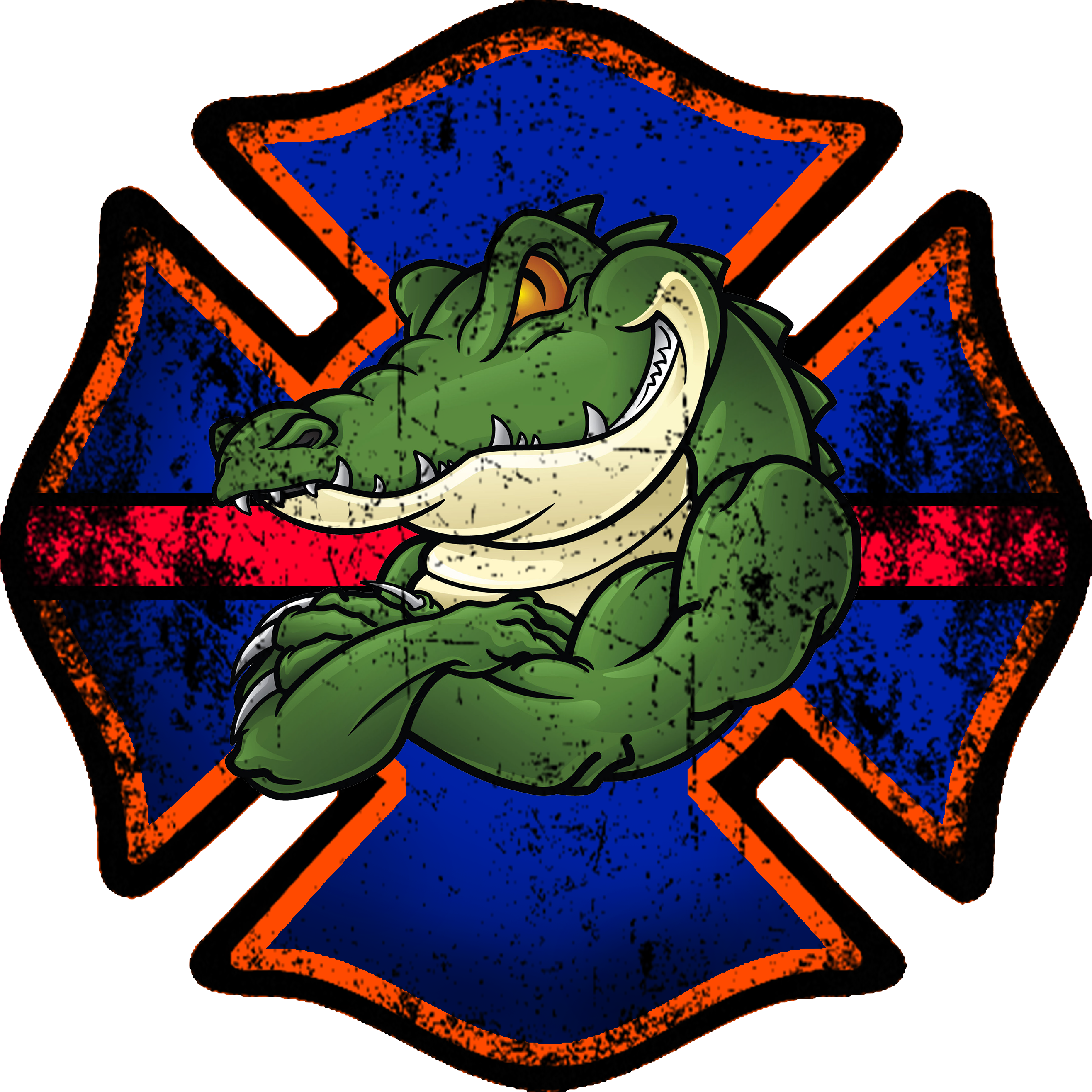 Fireman Clipart Shield - Volunteer Fire Department Logo - Png Download (2880x2880), Png Download