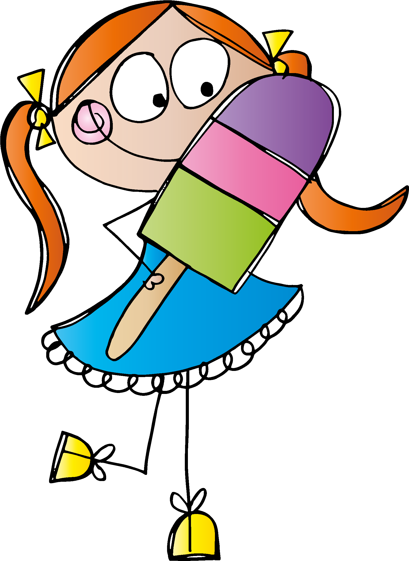 **✿*palitos*✿* - Cartoon Clipart (1825x2483), Png Download