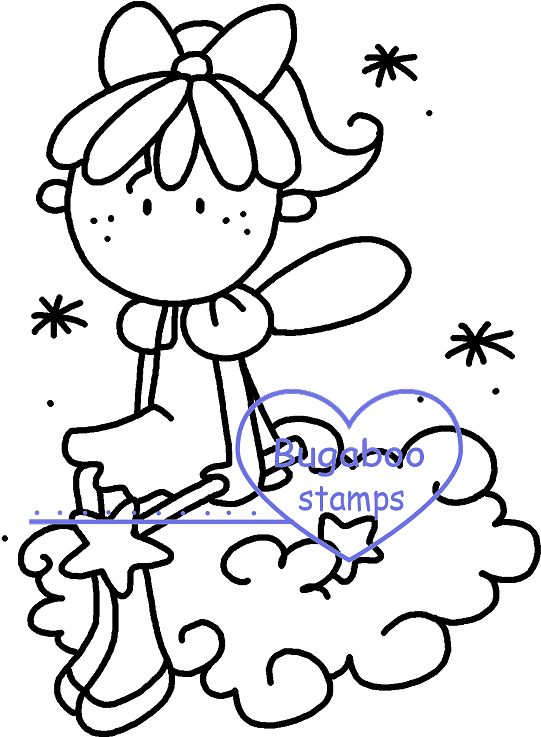 Wee One Fairy - Drawing Clipart (573x750), Png Download