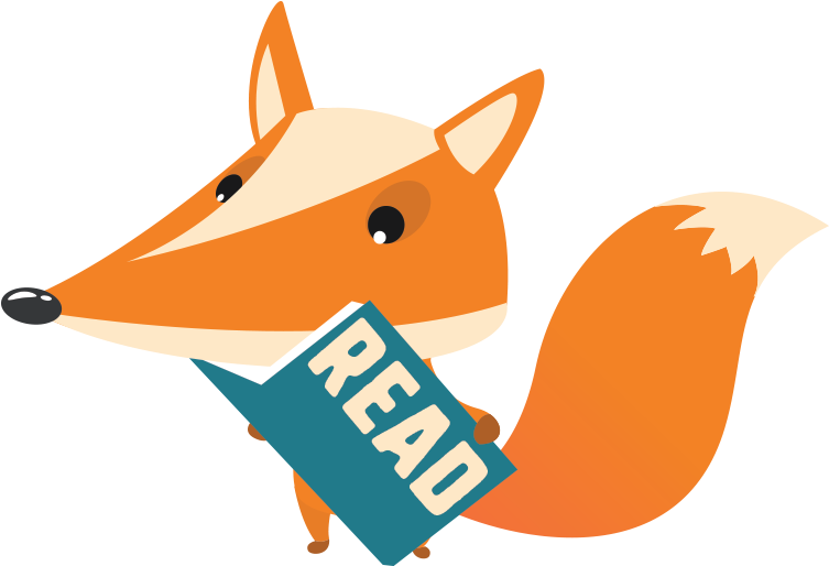 Storytime Clipart Transparent - Red Fox - Png Download (782x1151), Png Download