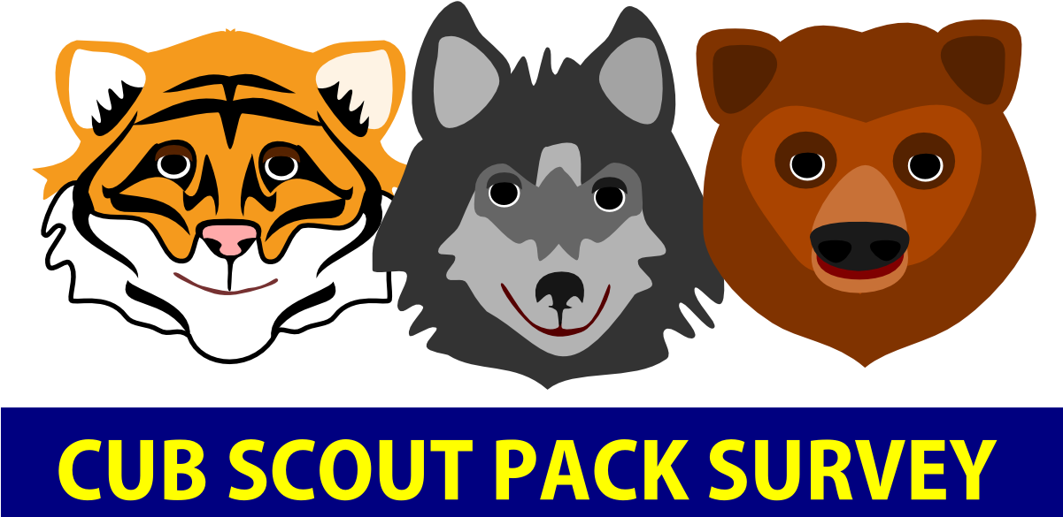 Cub Pack Survey - Scouting Clipart (1200x628), Png Download