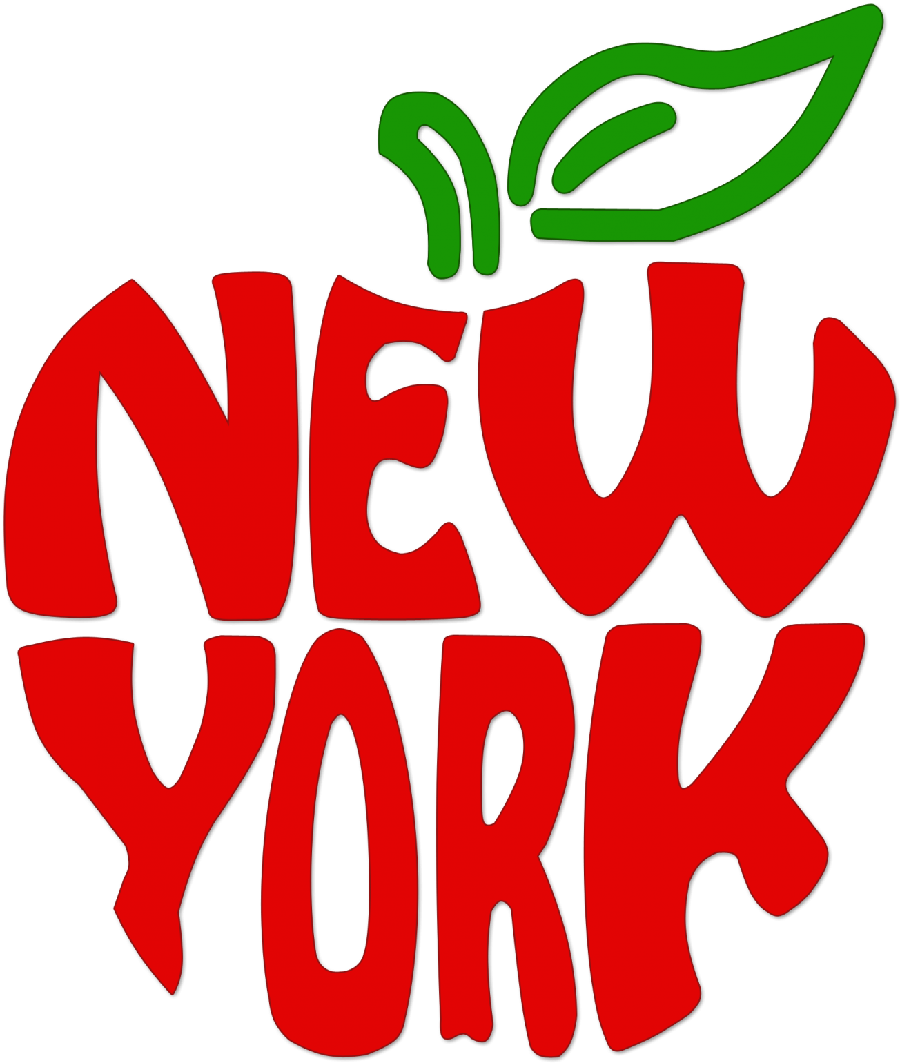 Enlarge Image - New York In Words Clipart (1600x1600), Png Download
