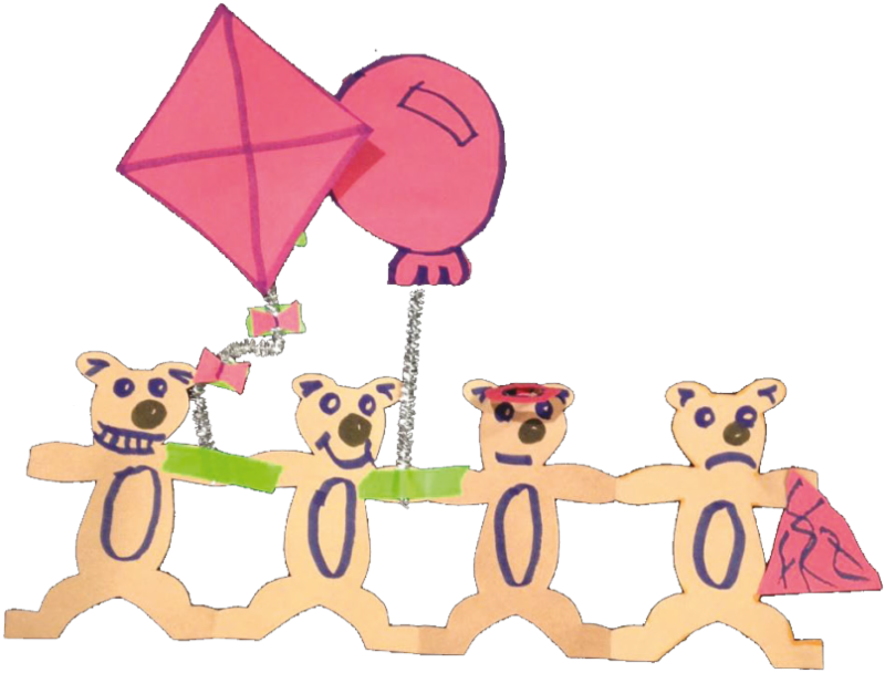 Kay's Bears - Cartoon Clipart (800x608), Png Download