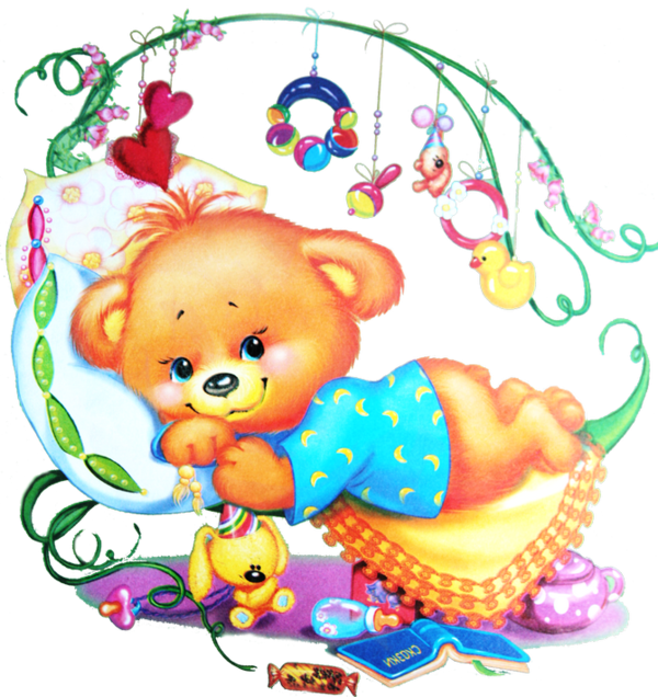 Teddy Bearscold Porcelainbaby Cardsanimal Picsclip - Drawing - Png Download (600x636), Png Download