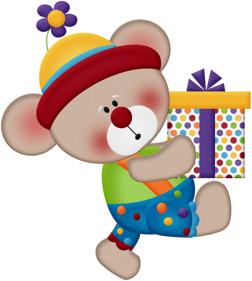 Aw Circus Bear 6 - دباديب كرتون Clipart (805x900), Png Download