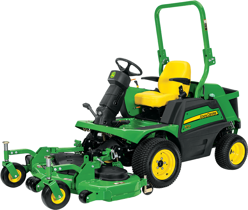 Front Mowers & Wide Area Mowers - John Deere F Lawnmower Clipart (1080x864), Png Download