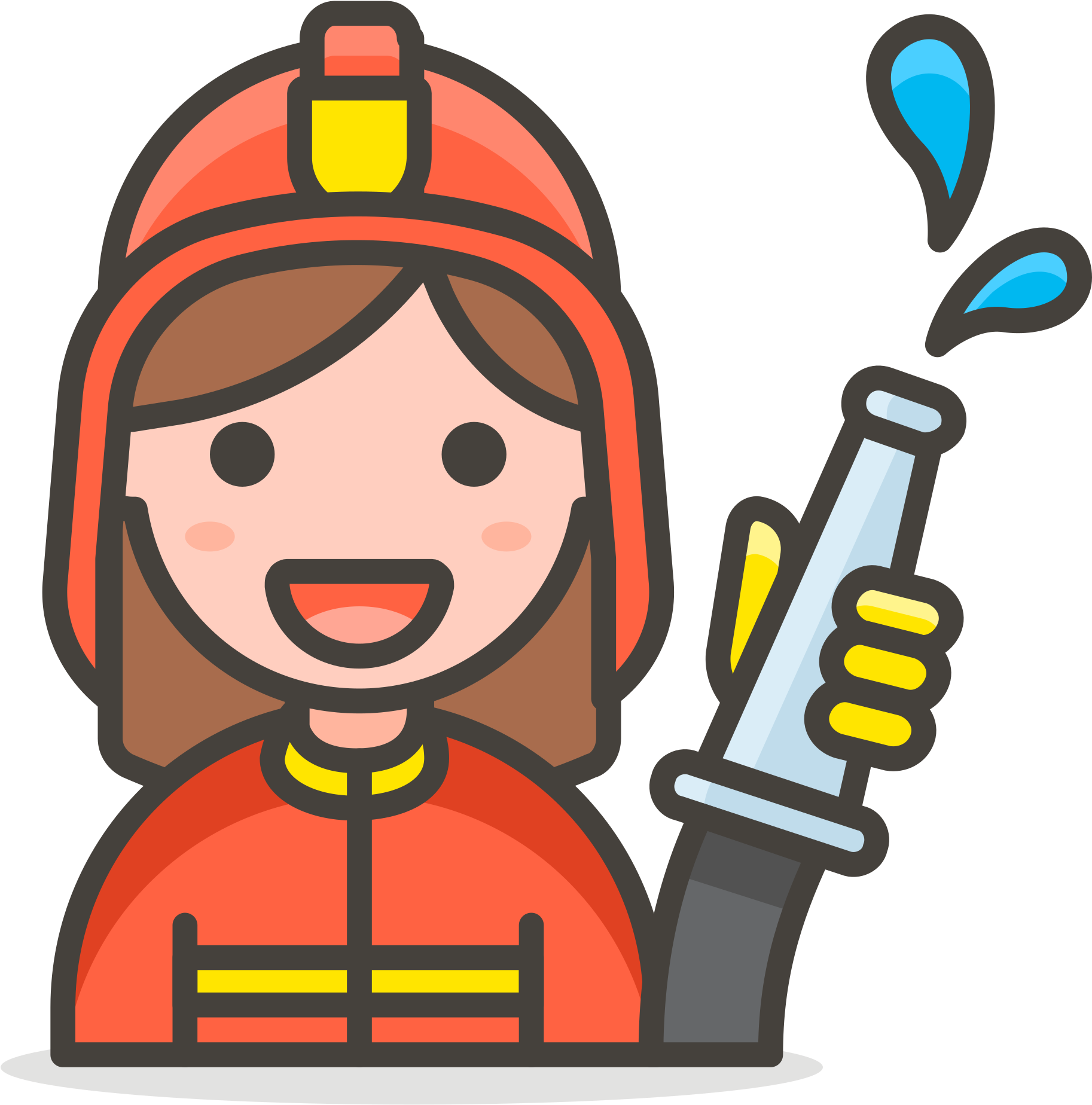 Open - Bombero Icono Clipart (2000x2000), Png Download