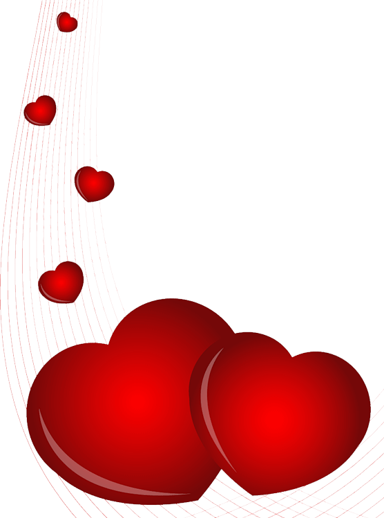 Садовые Ограждения - Heart Clipart (556x750), Png Download