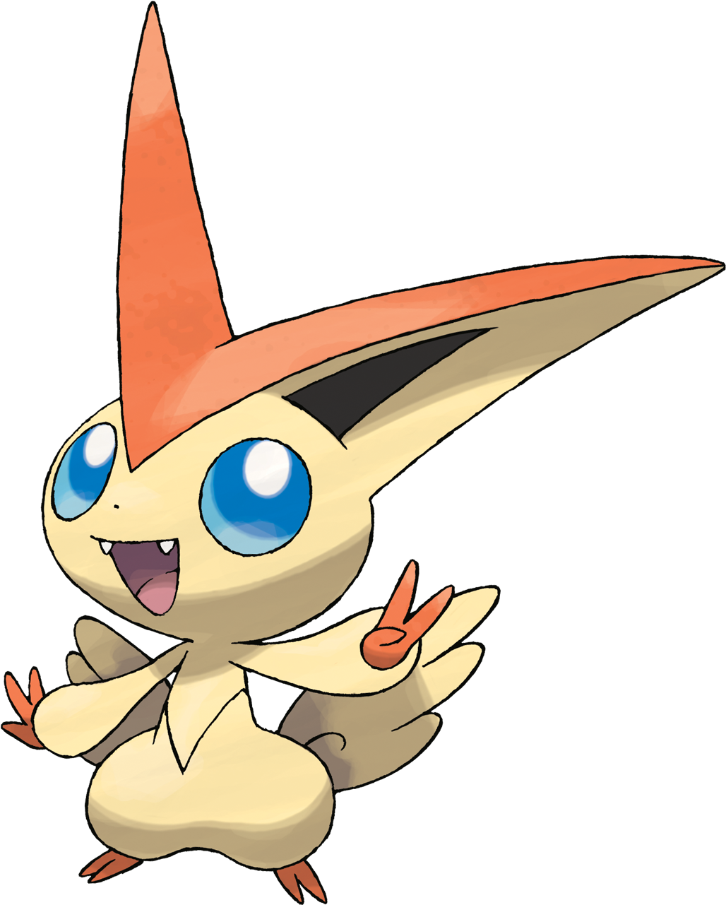 Pokemon Victini Clipart (1280x1280), Png Download