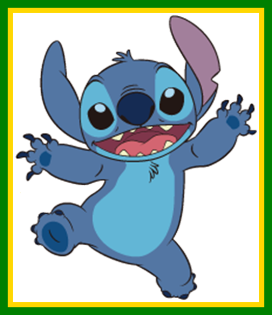 Stitch Clipart Stitch Clipart Bergerak Untuk Powerpoint - Stitch Disney - Png Download (534x619), Png Download