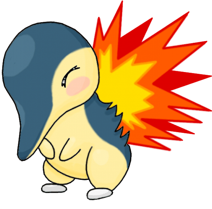 Free Png Pokemon Png Images Transparent - Cyndaquil Png Clipart (850x736), Png Download