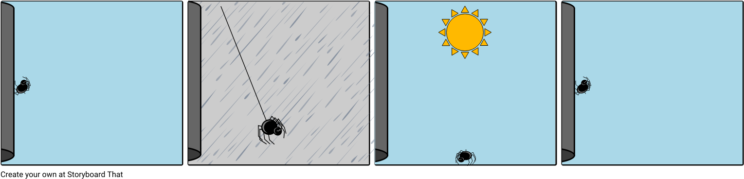 Itsy Bitsy Spider - Illustration Clipart (1548x385), Png Download