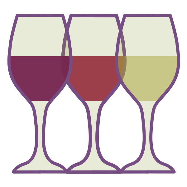 Wine - Grape Clipart (600x600), Png Download
