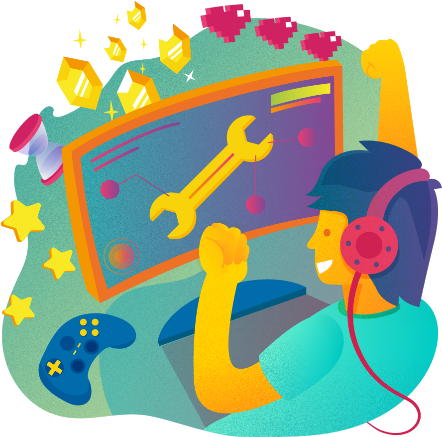 Games Can Increase Engagement And Instill A Better Clipart (940x940), Png Download