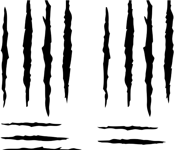 Scratches Clipart Tiger Paw - Mobile Phone - Png Download (640x480), Png Download