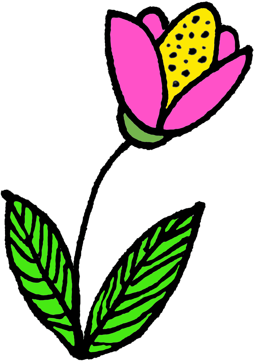 Drawing Flower Nosegay - Drawing Clipart (910x1280), Png Download
