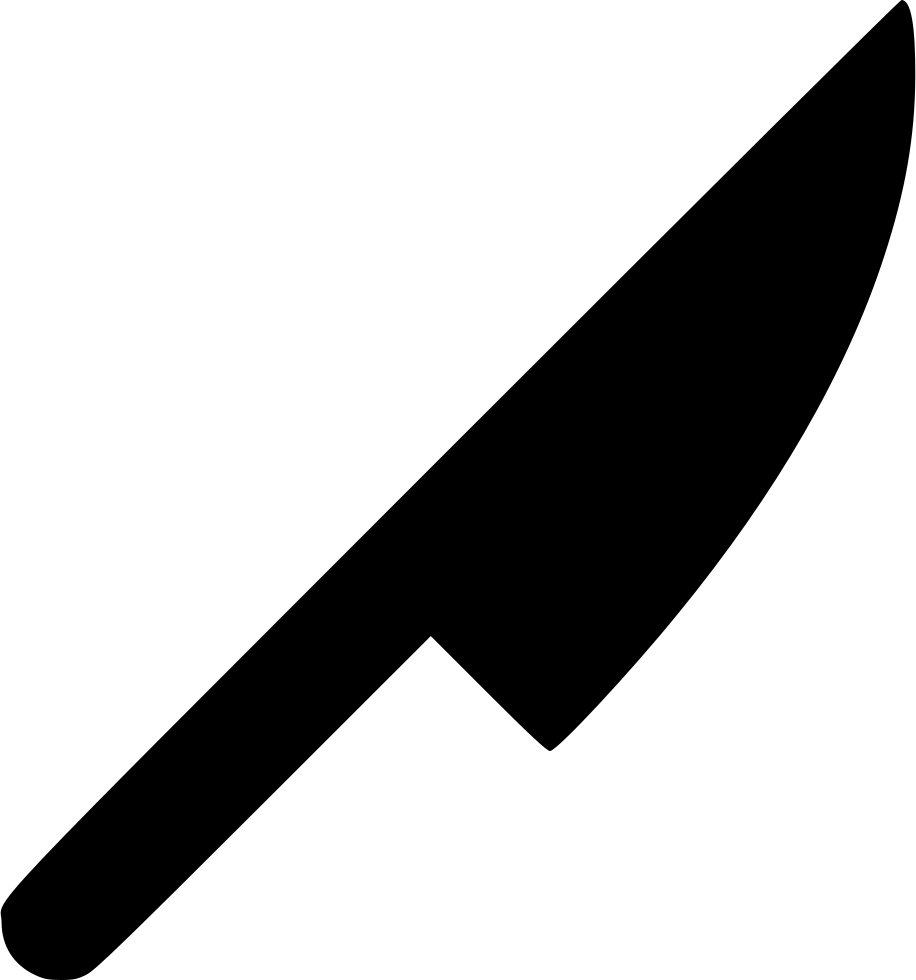 Knife Svg Clip Art Free Download - Svg Knife - Png Download (916x980), Png Download