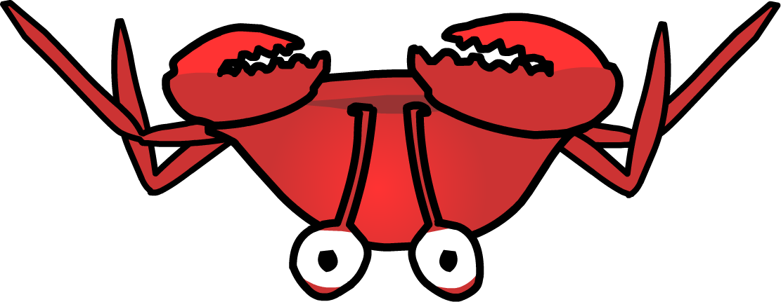 Ice Fishing Crab - Portable Network Graphics Clipart (1111x431), Png Download