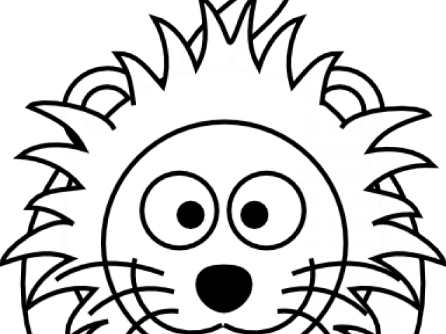 Cartoon Lion Faces - Cartoon Lions Clipart (640x480), Png Download