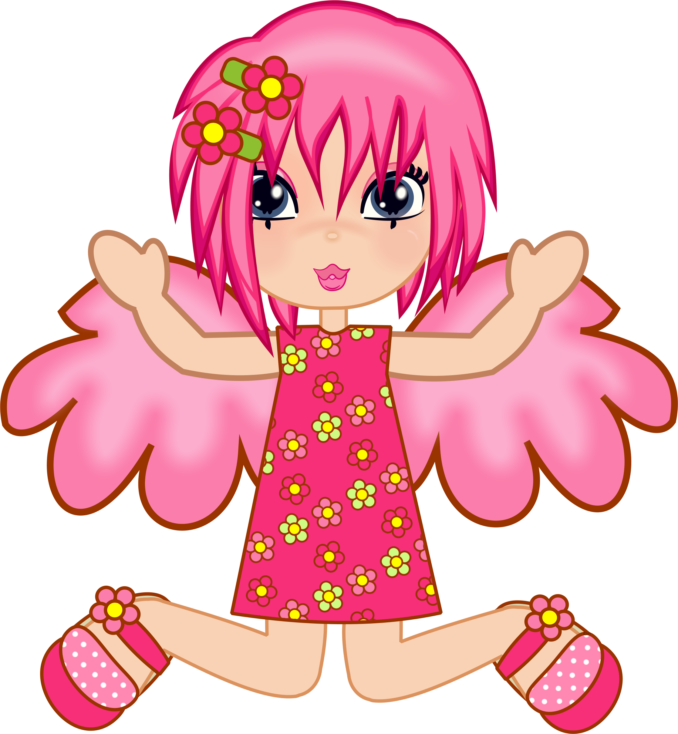Anjos - Fairy Clipart (2235x2420), Png Download