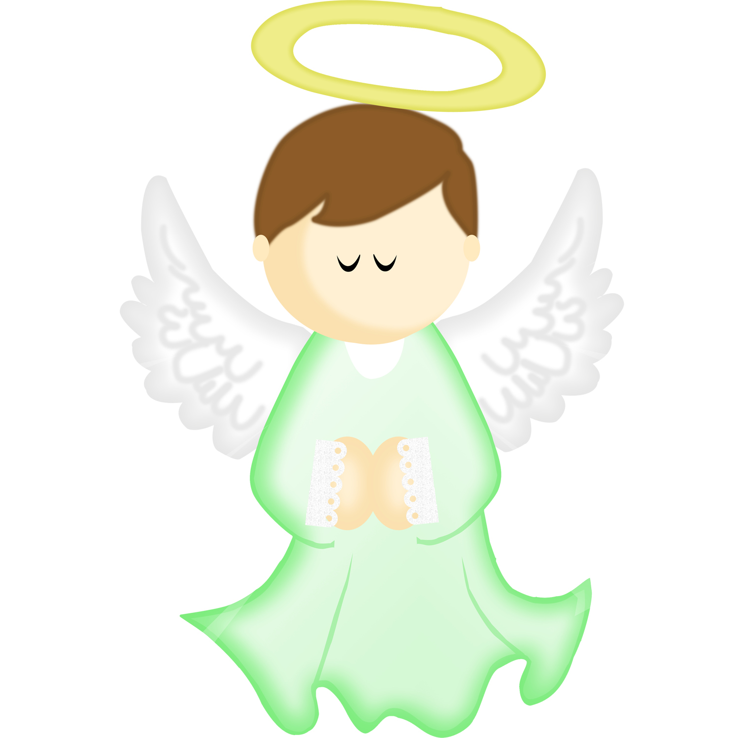 Ꭺŋɠєɩʂ - Child Clipart (1500x1498), Png Download