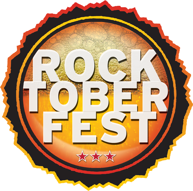 Rocktoberfest - 3 1/2" Diameter Round Celluloid Button Clipart (768x768), Png Download