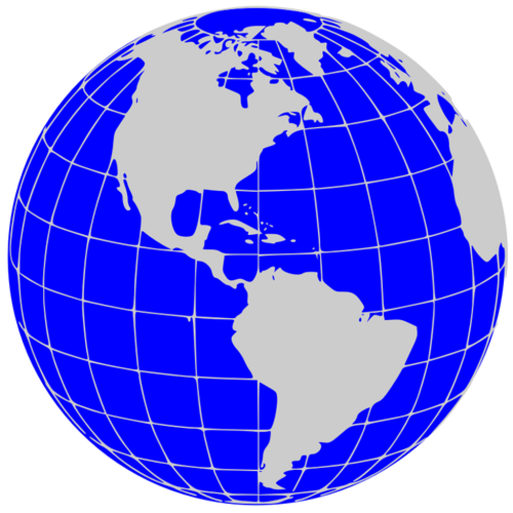 World Globe Clipart 307 Globe Free Clipart Public Domain - Globe Clipart - Png Download (1024x1024), Png Download