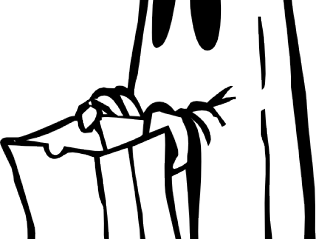 Halloween Candy Clipart Black And White - Png Download (640x480), Png Download