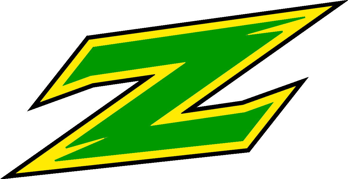 Hawks Colors - The University Of Akron Clipart (1199x619), Png Download