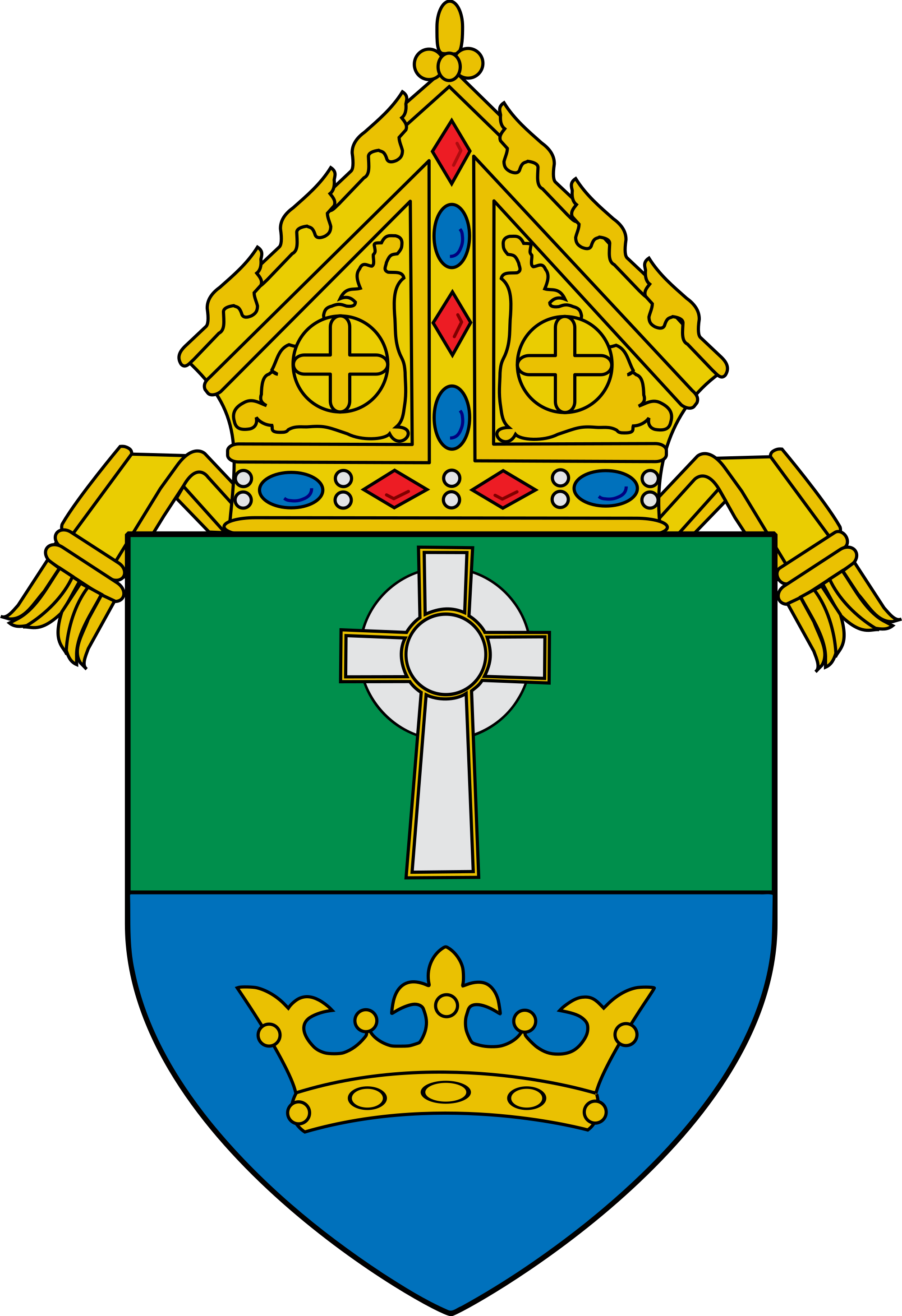 Open - Archdiocese Of New Orleans Logo Clipart (2000x2916), Png Download